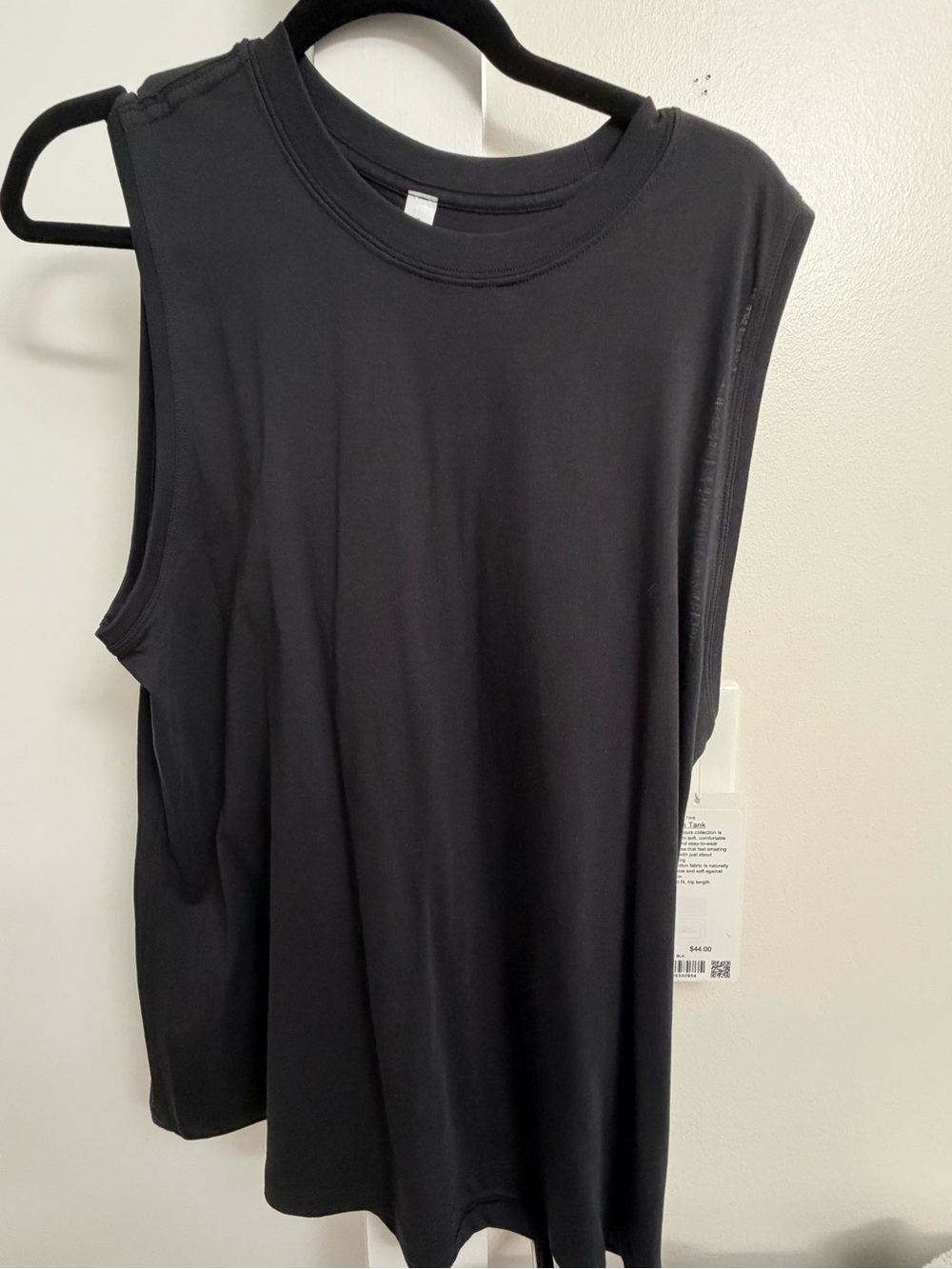 lululemon athletica Black Sleeveless Muscle Tank
